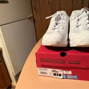 Skechers Performance White Sneakers